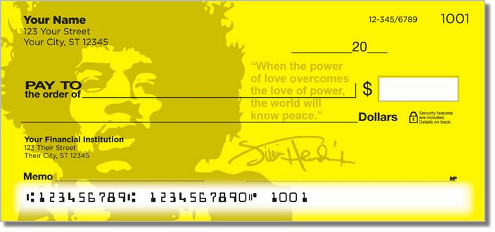 Musicians for Peace Personal Checks