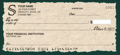 Natural Personal Checks