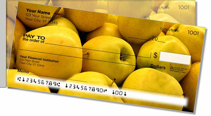 Not-So Forbidden Fruit Side Tear Personal Checks