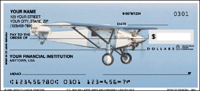 Oshkosh Spirit of St Louis Personal Checks