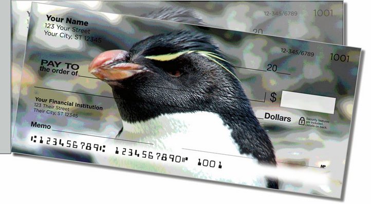 Penguin Side Tear Personal Checks