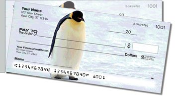 Penguin Side Tear Personalized Checks