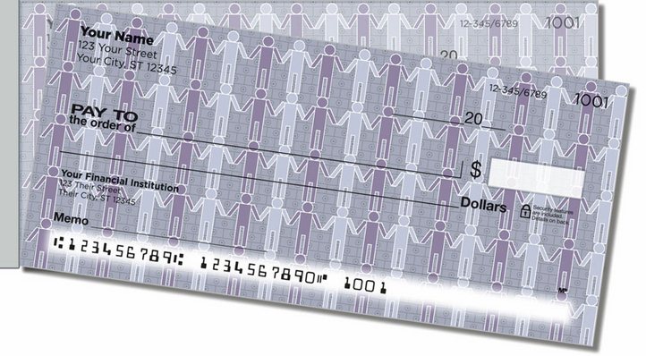 People Person Side Tear Personal Checks
