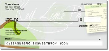 Pie Recipe Personalized Checks