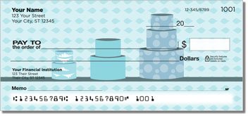 Piece of Cake Personalized Checks