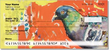 Pigeons Personalized Checks