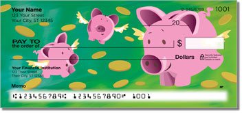 Piggy Bank Personalized Checks