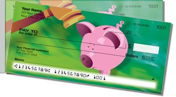 Piggy Bank Side Tear Checks