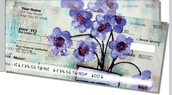 Posy Side Tear Personalized Checks