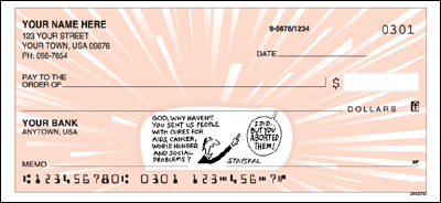 Pro-Life Zingers Personal Checks