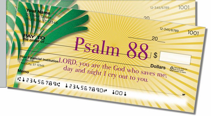 Psalms Side Tear Personal Checks