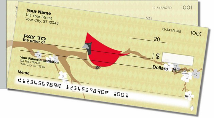 Redbird Side Tear Personal Checks
