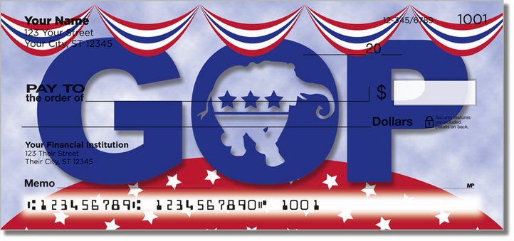 Republican Party Personal Checks