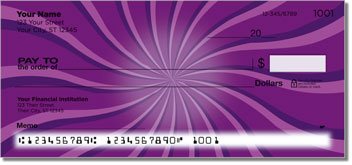 Retro Twist Personalized Checks