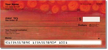 Semi Abstract Personalized Checks