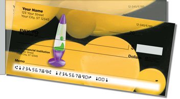 Seventies Fun Side Tear Personalized Checks
