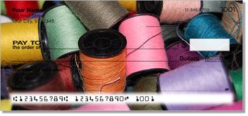 Sewing 2 Personalized Checks
