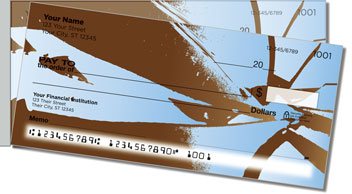 Shattered Side Tear Personalized Checks