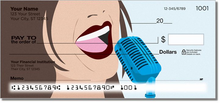 Singer Personal Checks