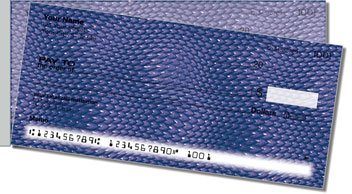 Snakeskin Side Tear Personalized Checks