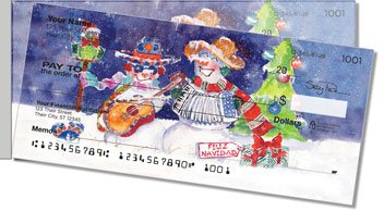 Snow Musician Side Tear Design Checks
