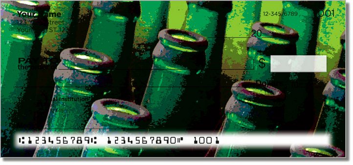 Soda Bottle Personal Checks