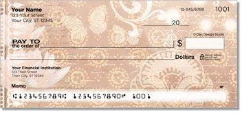 Soft Enchanted Lotus Design Checks