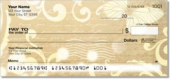 Soft Enchanted Lotus Personalized Checks