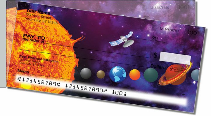 Solar System Side Tear Personal Checks