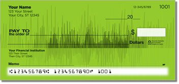 Sound Wave Personalized Checks