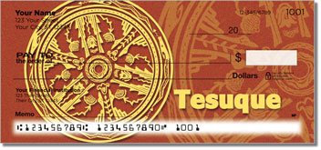 Southwest Pottery Design Personalized Checks