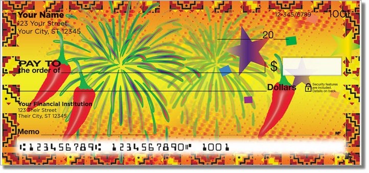 Southwestern Celebration Personal Checks