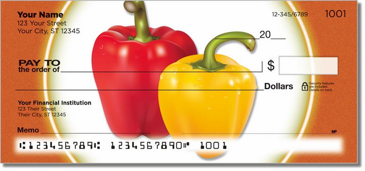 Spotlight Pepper Personal Checks