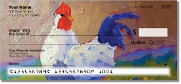 Standlee Rooster Personalized Checks
