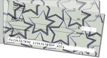Star Pattern Side Tear Design Checks