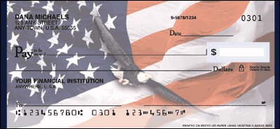 Stars and Stripes Personal Checks