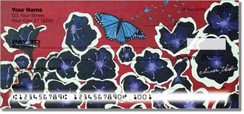 Susan Varo Floral Personalized Checks