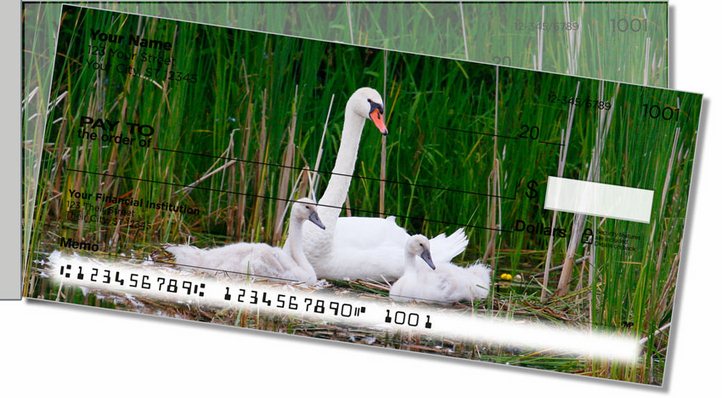 Swan Side Tear Personal Checks