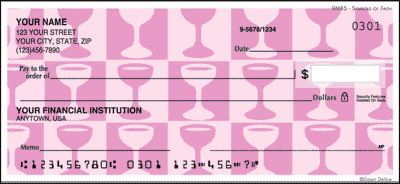 Symbols of Faith Personal Checks