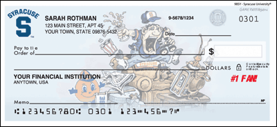Syracuse No 1 Fan Personal Checks