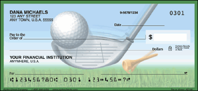 Tee to Green Personal Checks