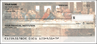The Last Supper Personal Checks
