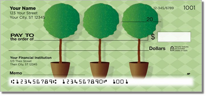 Topiary Personal Checks