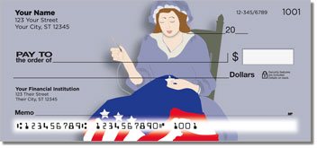 Uncle Sam and Friends Personalized Checks