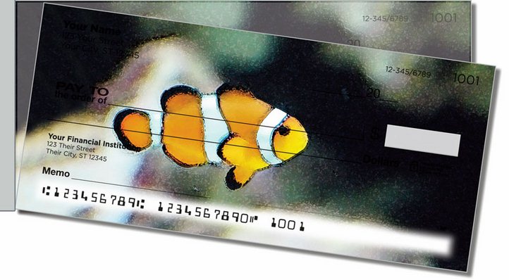 Underwater World Side Tear Personal Checks