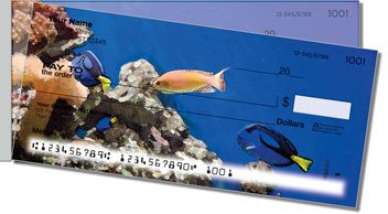 Underwater World Side Tear Personalized Checks
