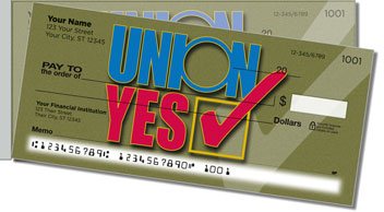 Union Yes Side Tear Checks