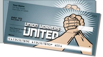 Union Yes Side Tear Design Checks