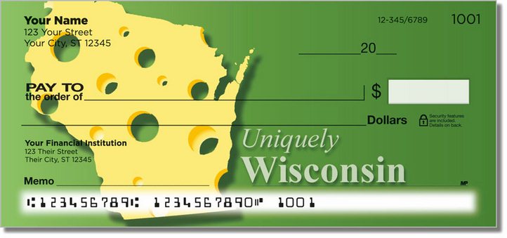 Uniquely Wisconsin Personal Checks