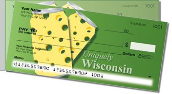 Uniquely Wisconsin Side Tear Personalized Checks